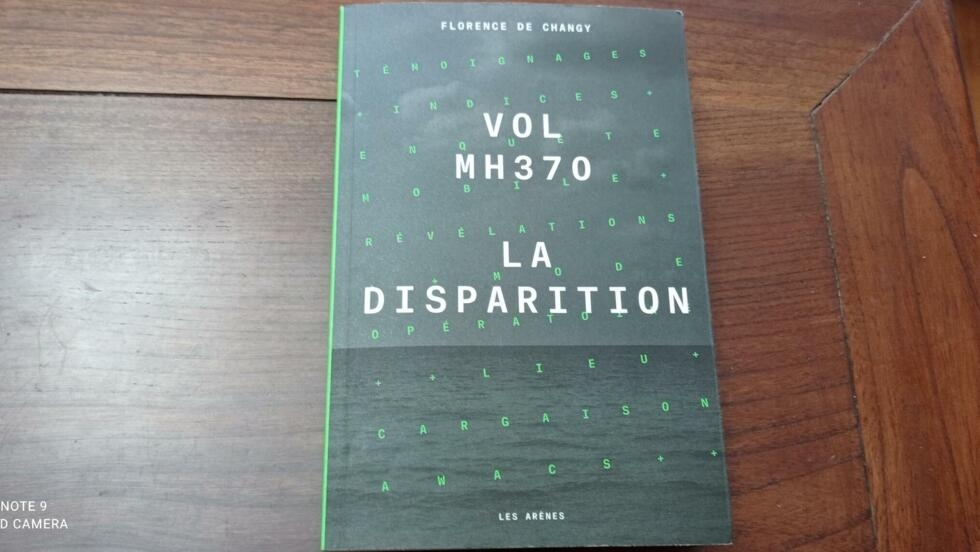 法国调查记者 Florence de Changy 推出马航MH370航班失踪调查新书